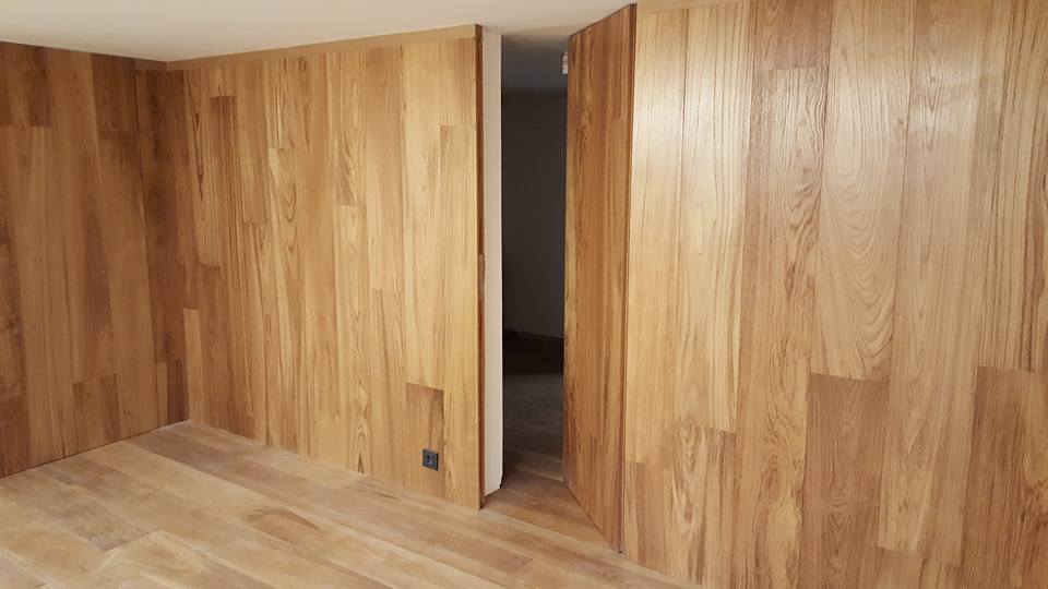 zanette gianantonio pavimenti in legno parquet posa parete porta a scomparsa rivestimento teak pelle del legno
